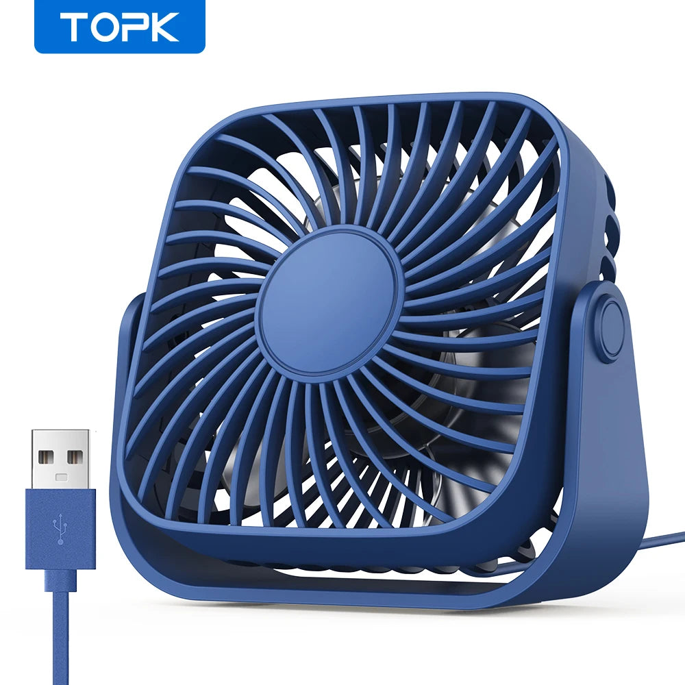 TOPK USB Mini Portable Fan