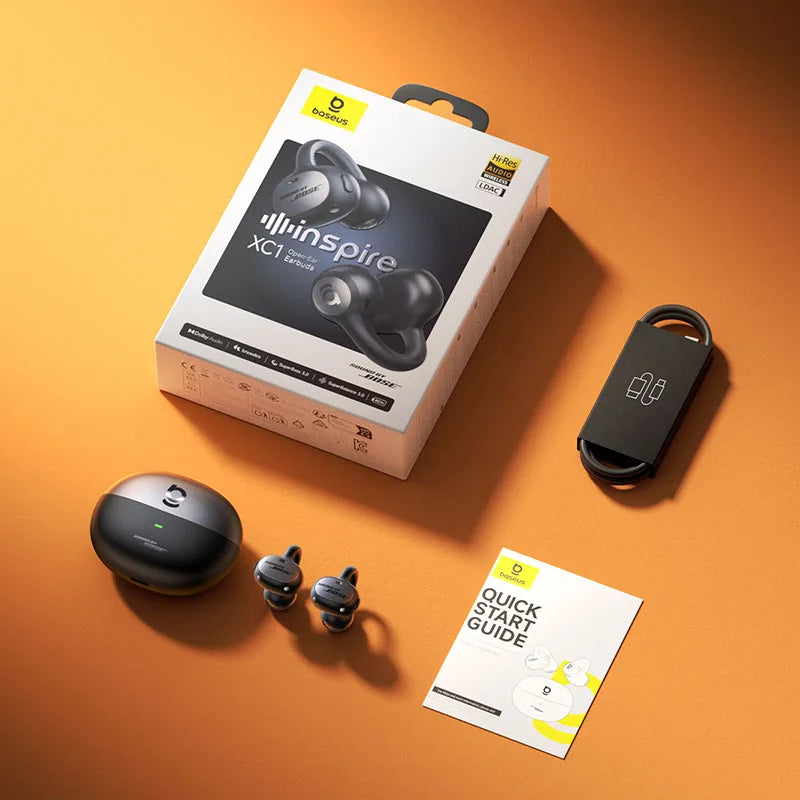 Baseus Inspire XC1 Sound by Bose Ear Clip Wireless Earbuds Bluetooth