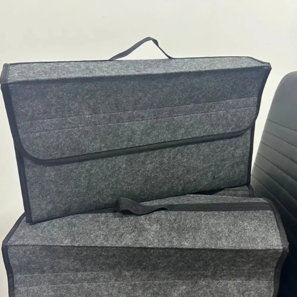 Soft Felt Car Trunk Organizer