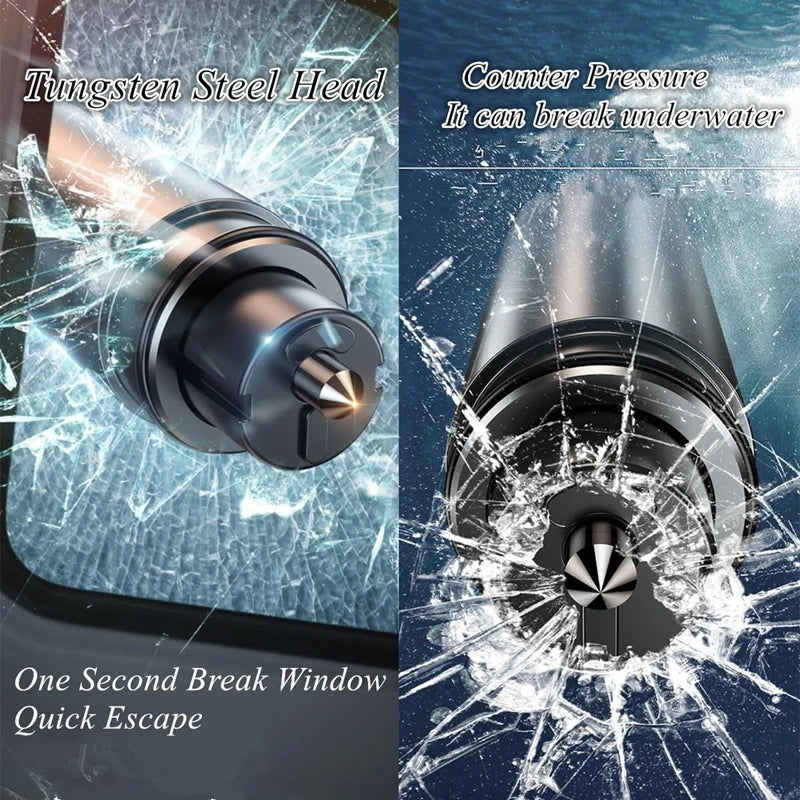 2-in-1 Car Emergency Hammer