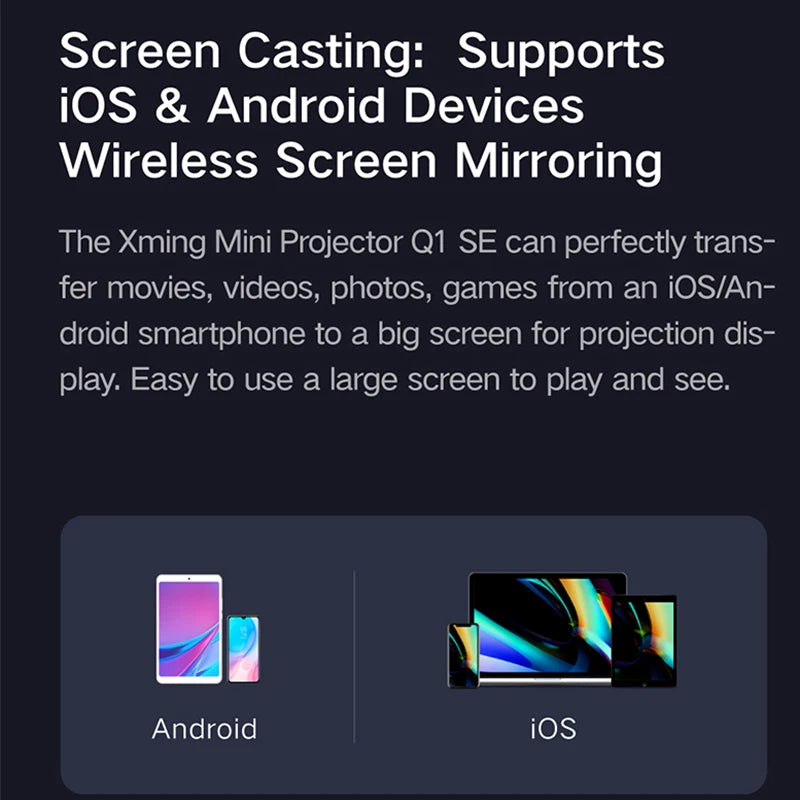 Formovie Xming Q1SE Mini Projector