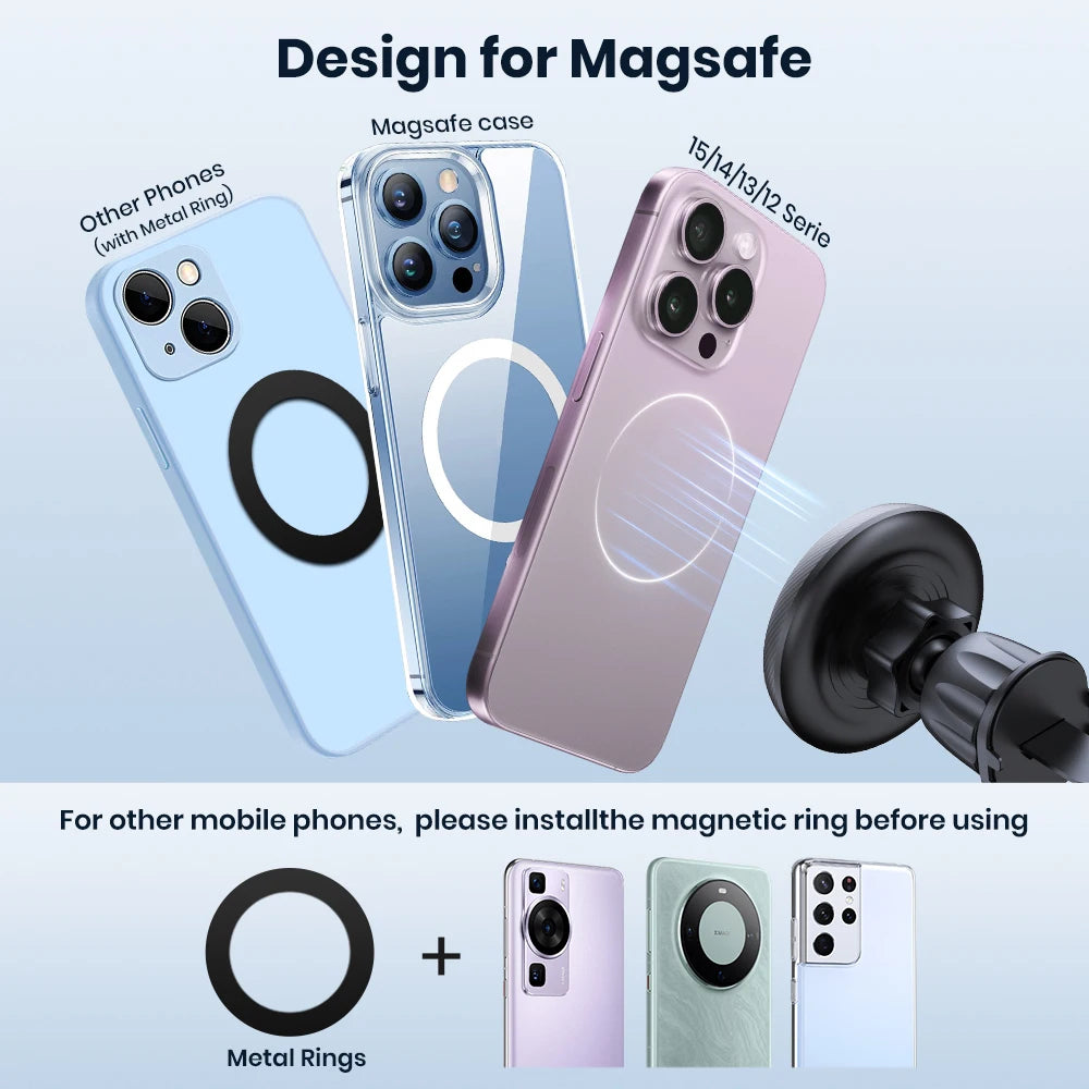 TOPK MagSafe Magnetic Car Phone Holder