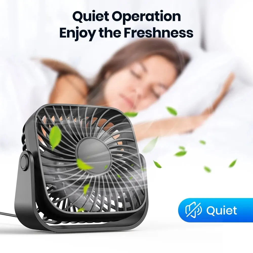 TOPK USB Mini Portable Fan