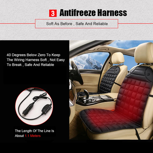 12V Heated Car Seat Cushion