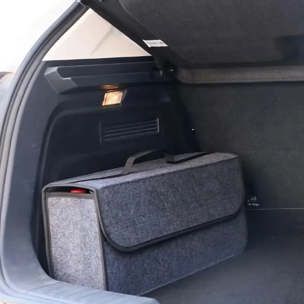 Soft Felt Car Trunk Organizer