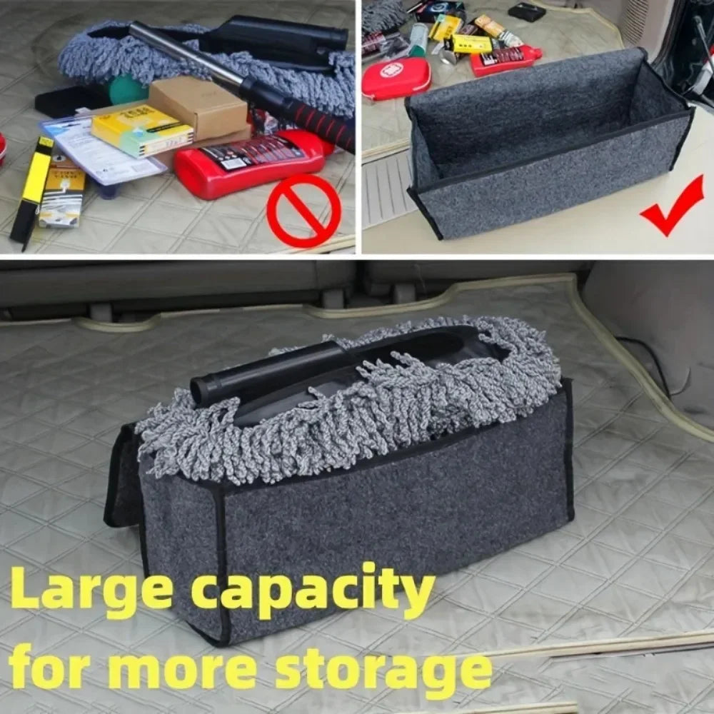 Soft Felt Car Trunk Organizer