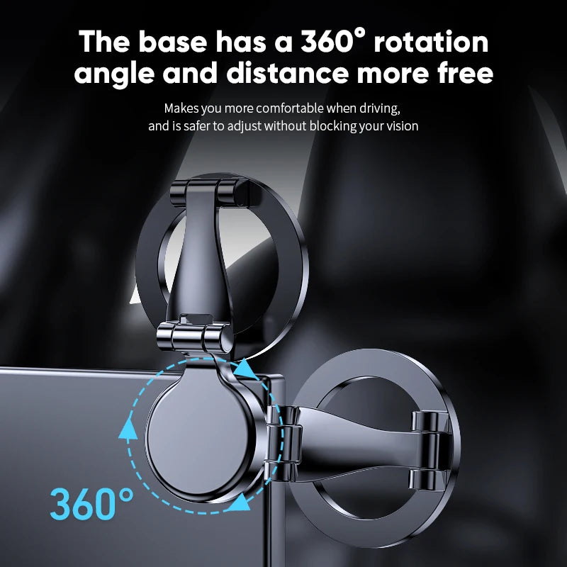 360° Foldable Magnetic Car Phone Mount