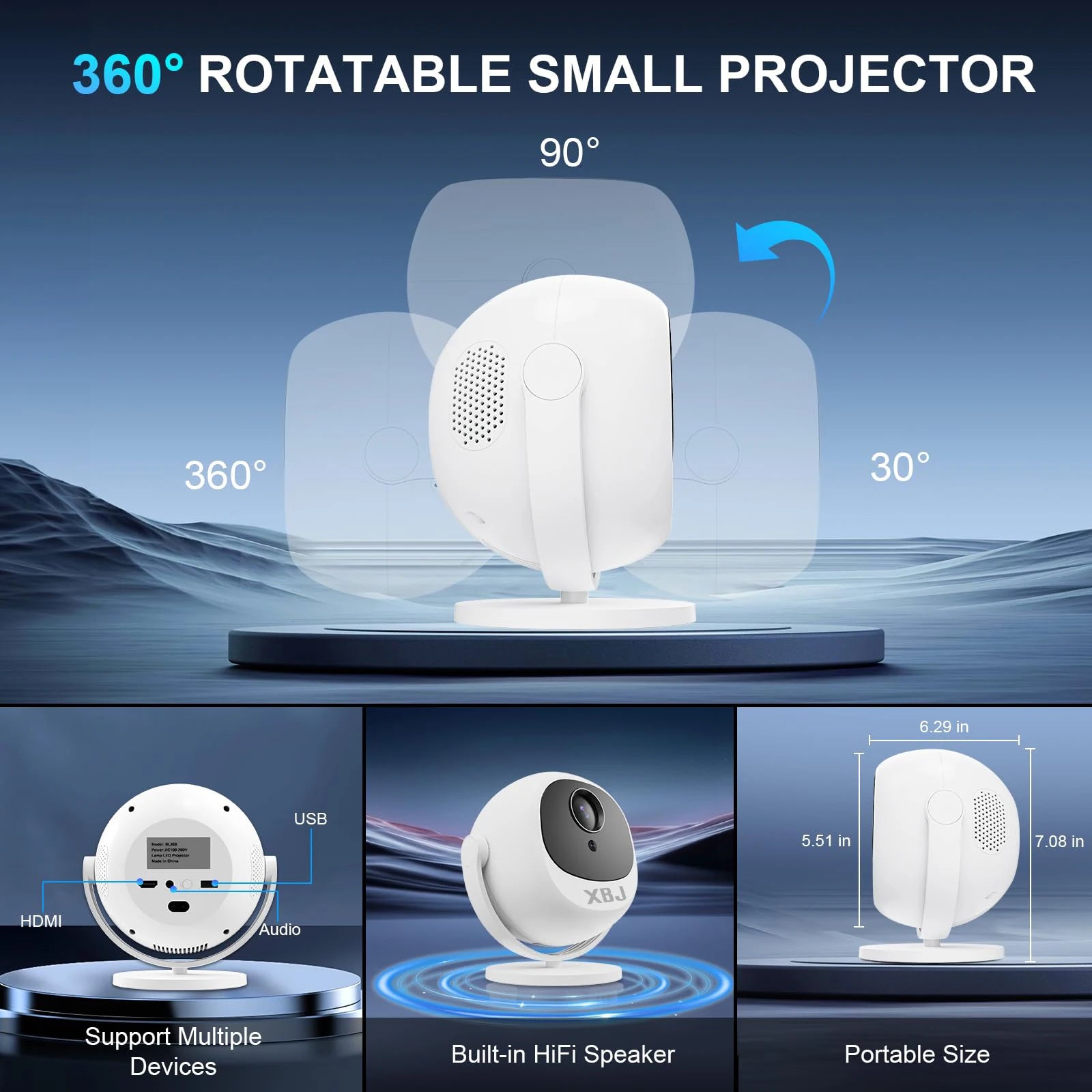 XBJ Mini Projector