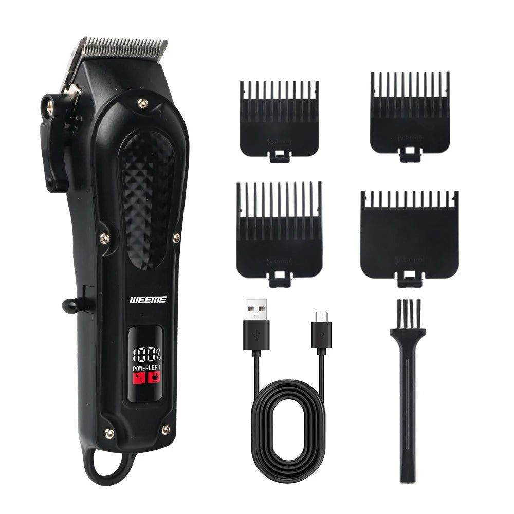 T9 Vintage Electric Hair Clipper & Beard Trimmer – Rechargeable Kit