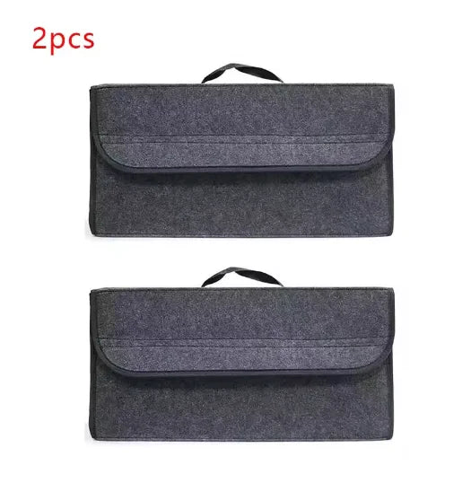 Soft Felt Car Trunk Organizer