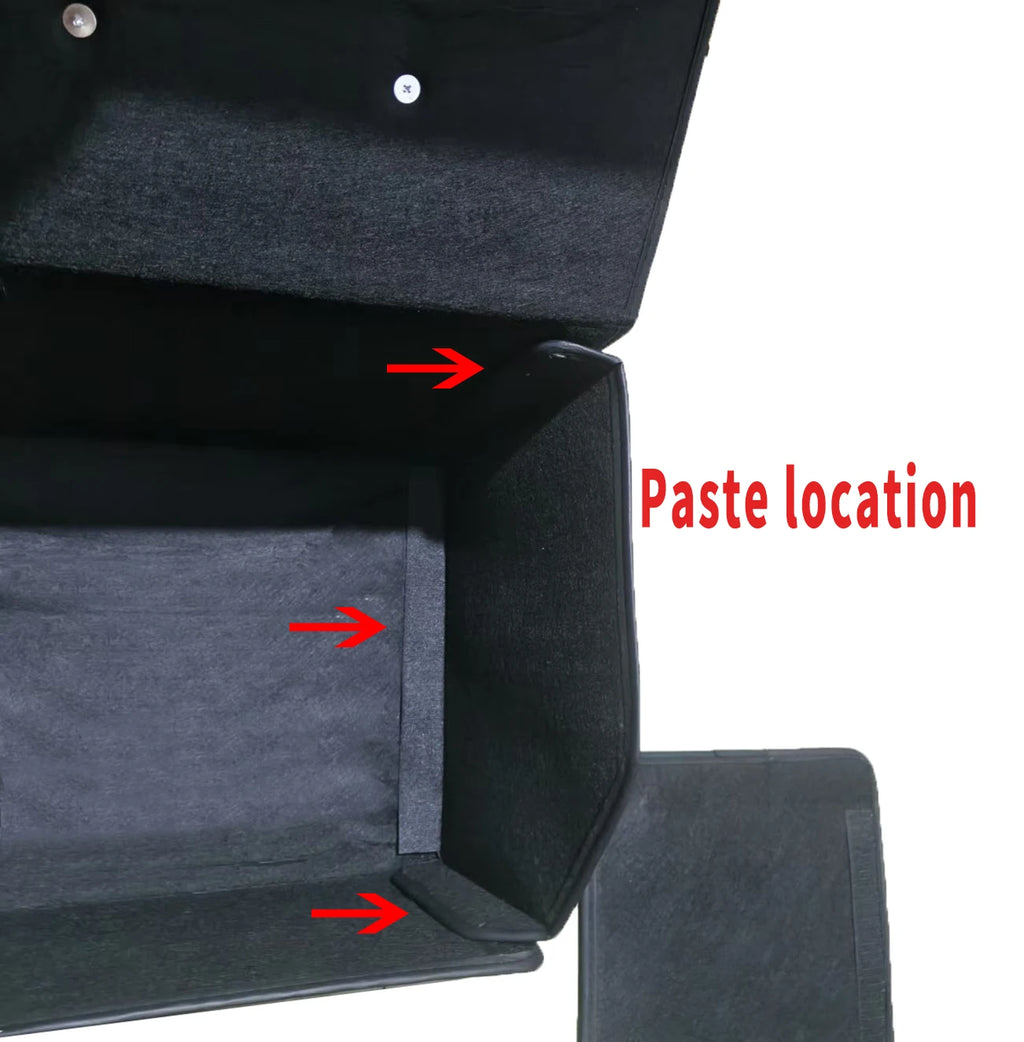Large Capacity Foldable Leather Car Trunk Organizer